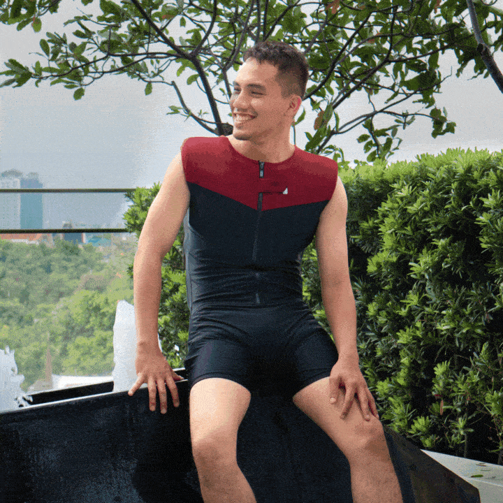 Floating swimsuit Adult man Safety Concept by Plouf – Plouf!