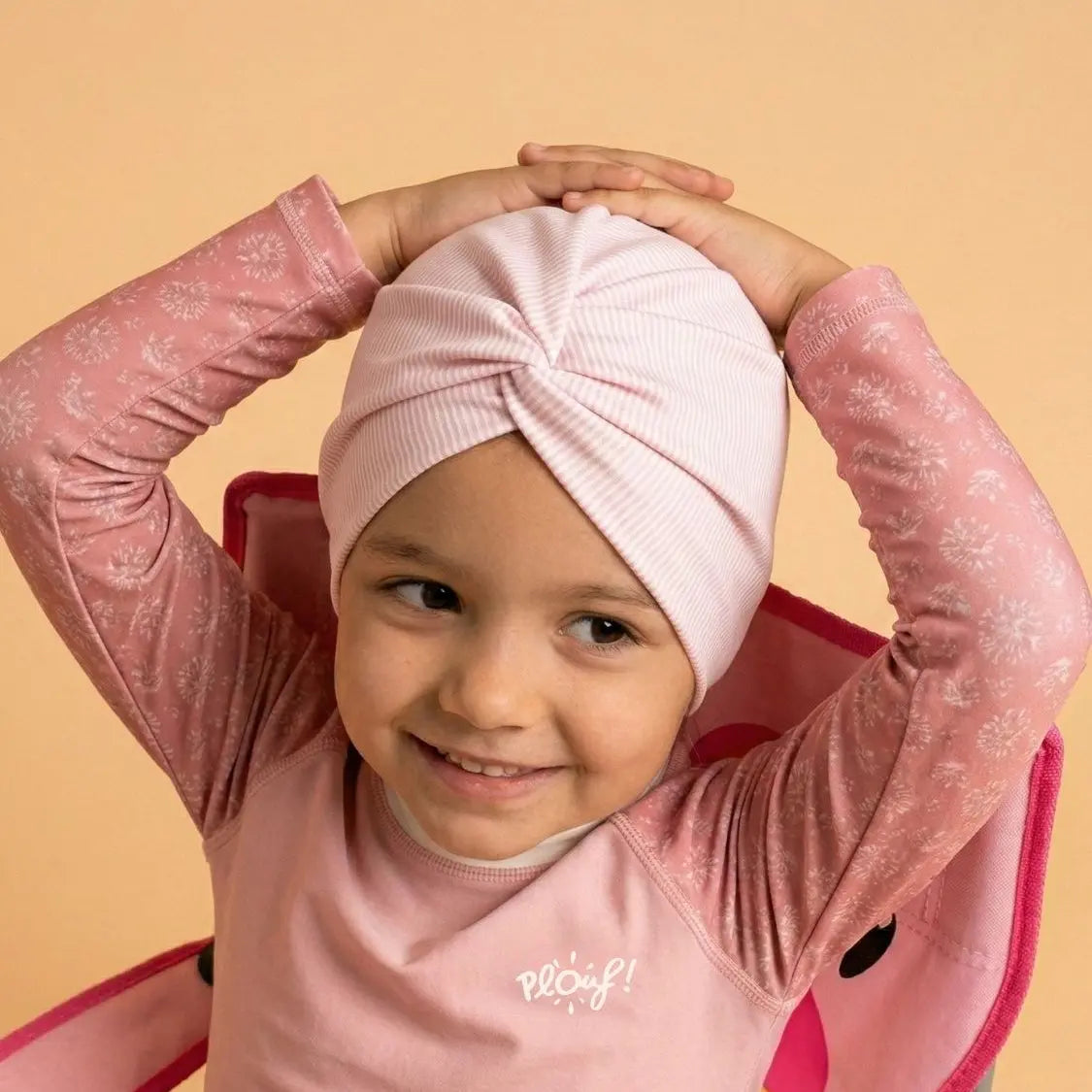 Turban REVERSIBLE enfant anti-uv Plouf Plouf