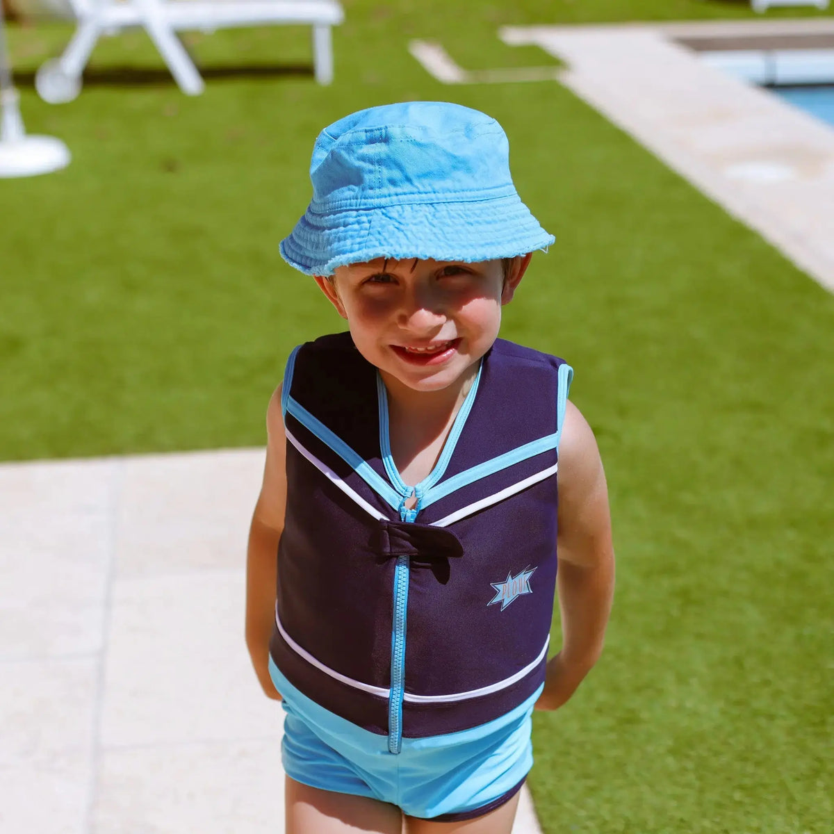 Maillot de bain flottant enfant, maillot flotteur garçon, bébé - Plouf –  Plouf!