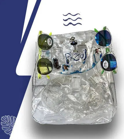 Sac à dos transparent Plouf! - Robuste et adapté à la taille des enfants de 2 à 6 ans Plouf FR
