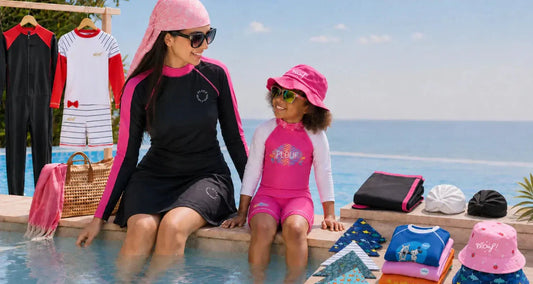 Protection anti-UV : pourquoi choisir Plouf cet été ? Découvrez nos gammes anti-UV chez l'enfant et chez l'adulte !