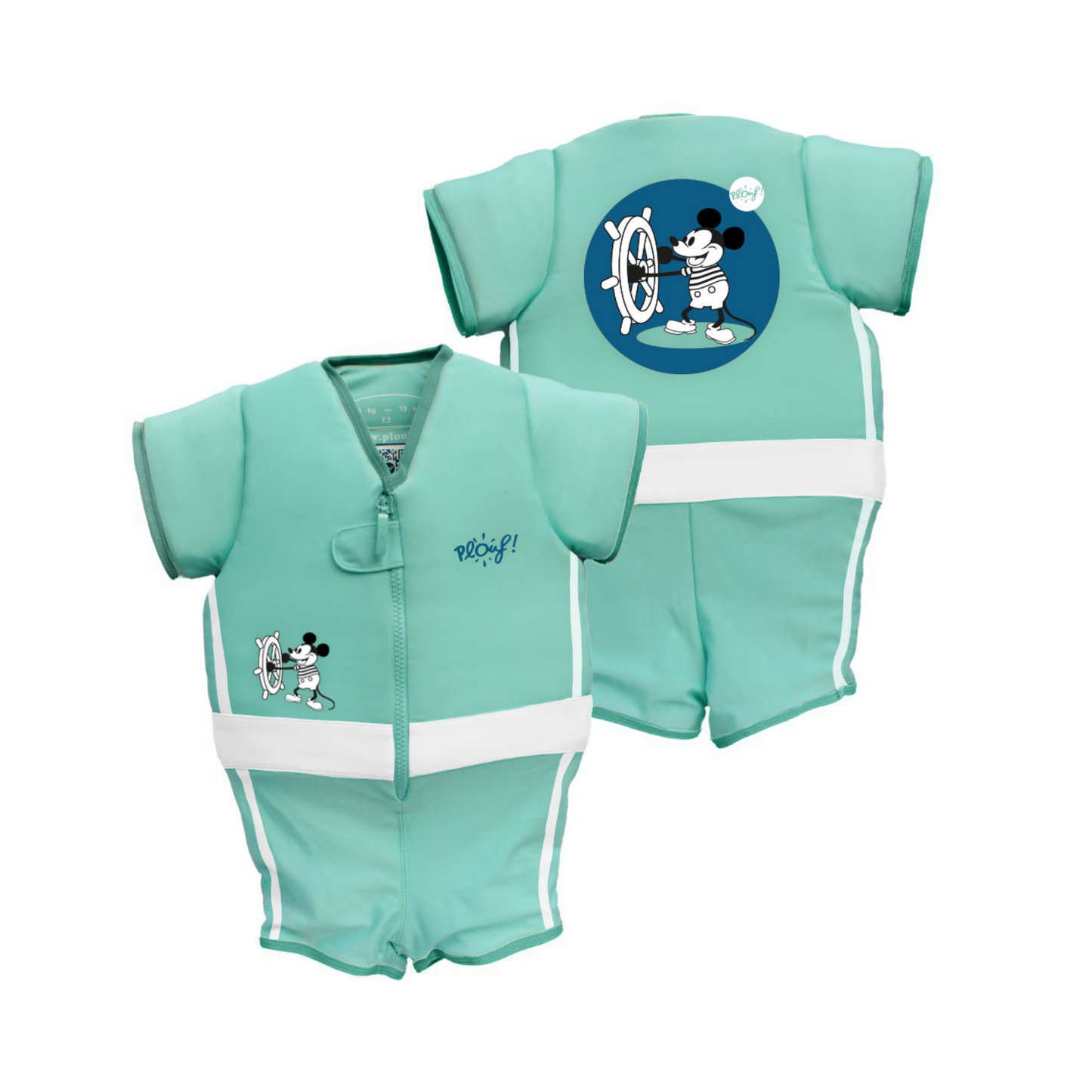 Maillot de bain flottant garçon : Skipper Plouf