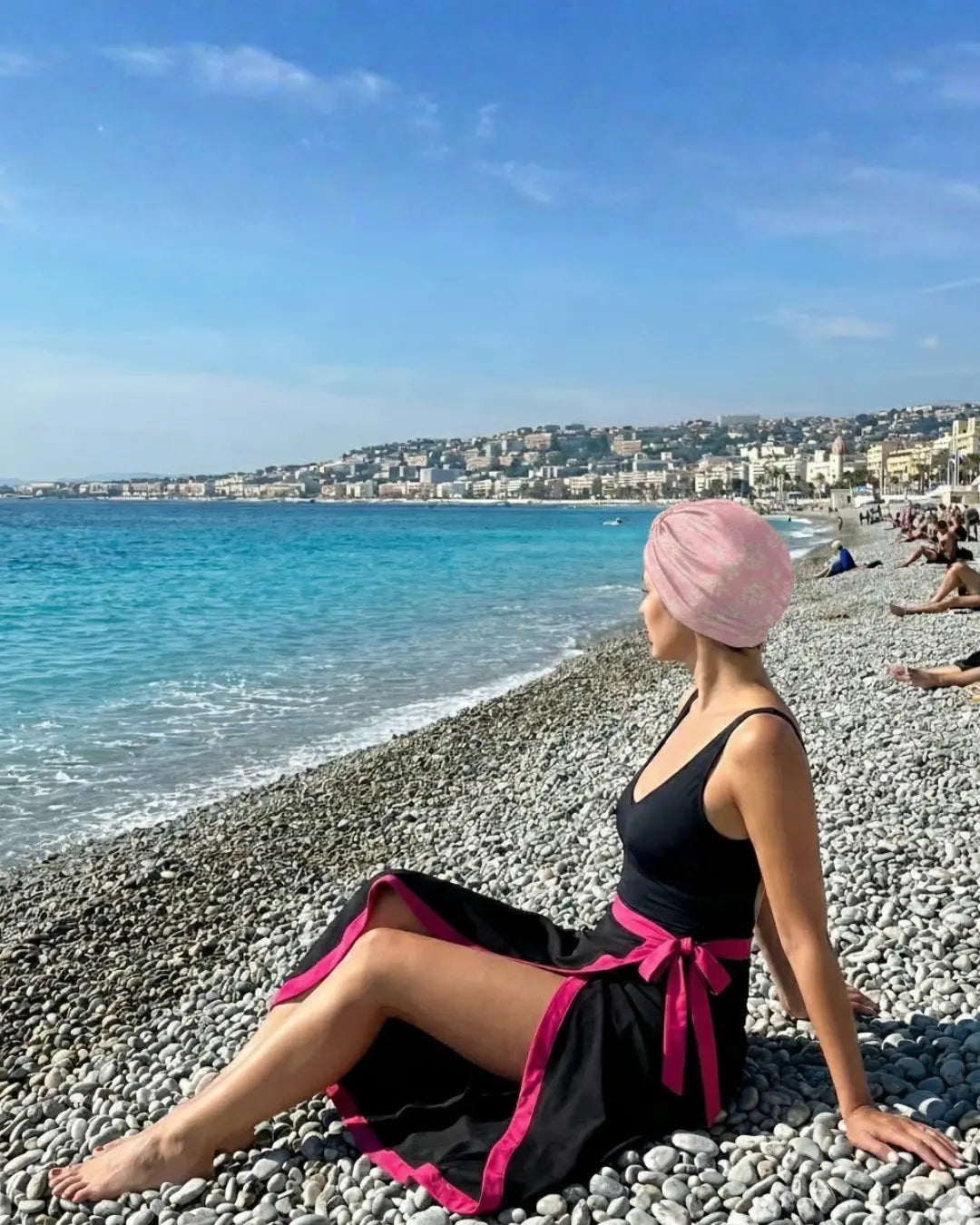 Bandana de bain Anti-UV pour Femme Plouf