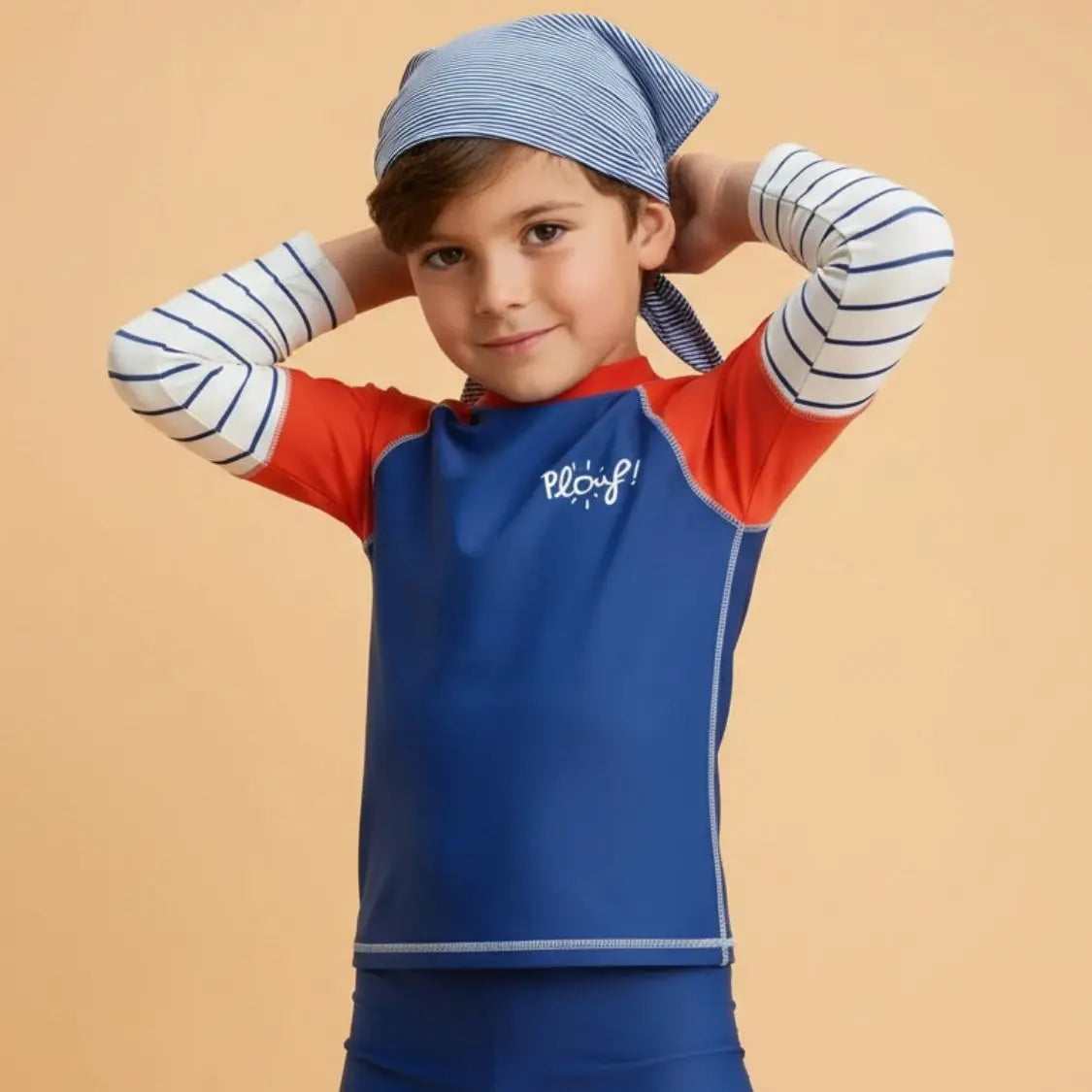 Bandana de bain enfant anti-uv Plouf Plouf