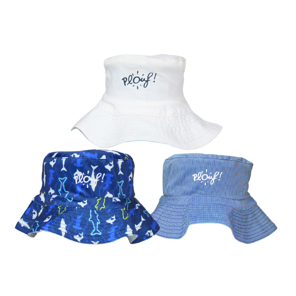Bob Réversible Anti-UV Garçon Plouf