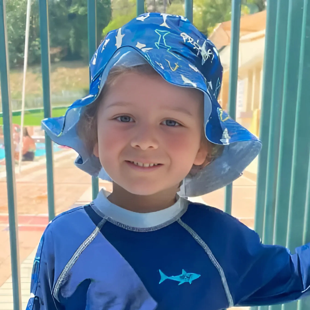 Bob Réversible Anti-UV Garçon Plouf