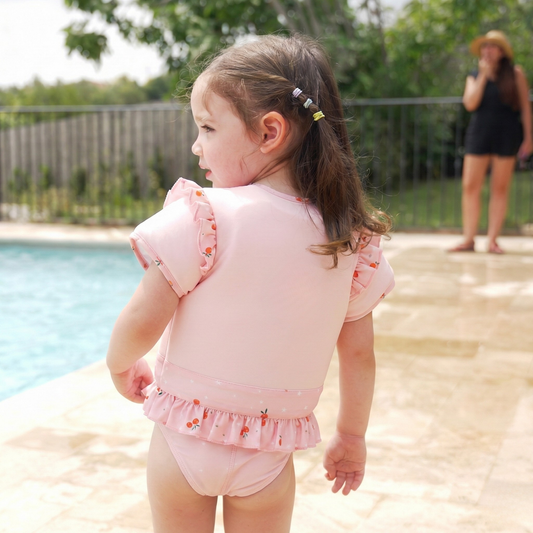 Maillot de bain flottant fille : Clémousse Plouf