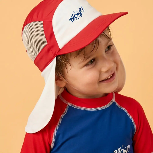 Casquette anti-UV pour enfant Plouf