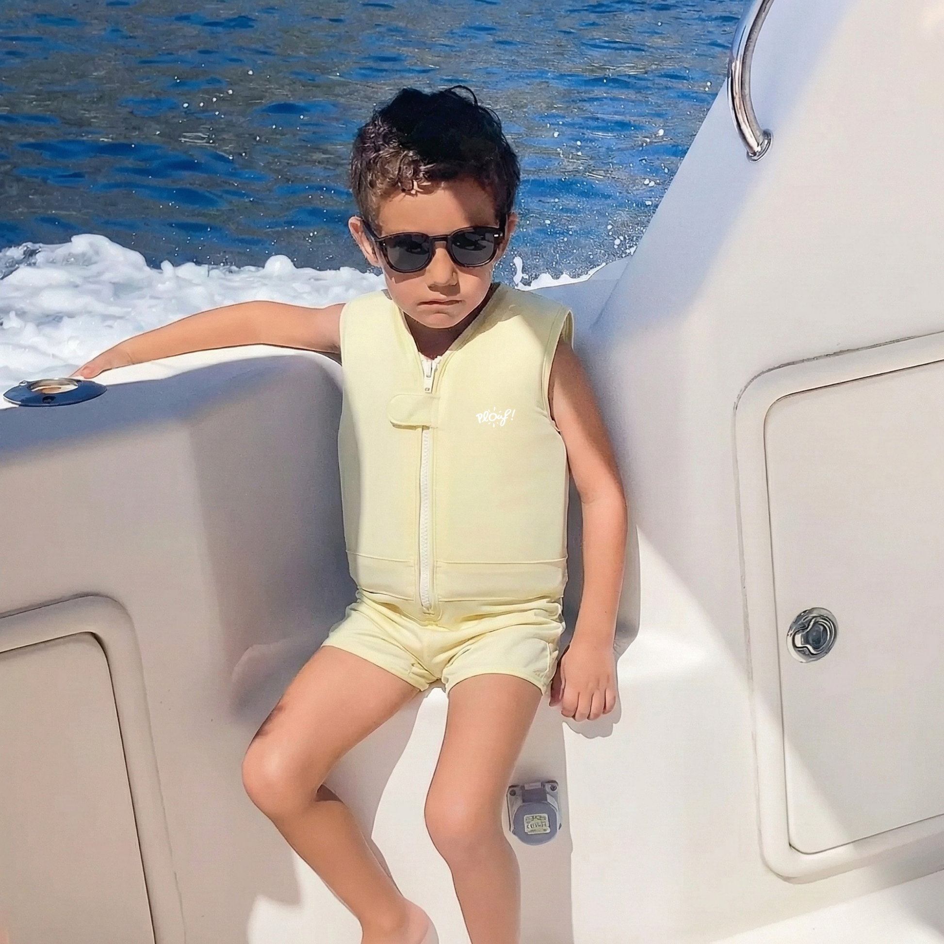 Maillot de bain flottant mixte : Dune Plouf