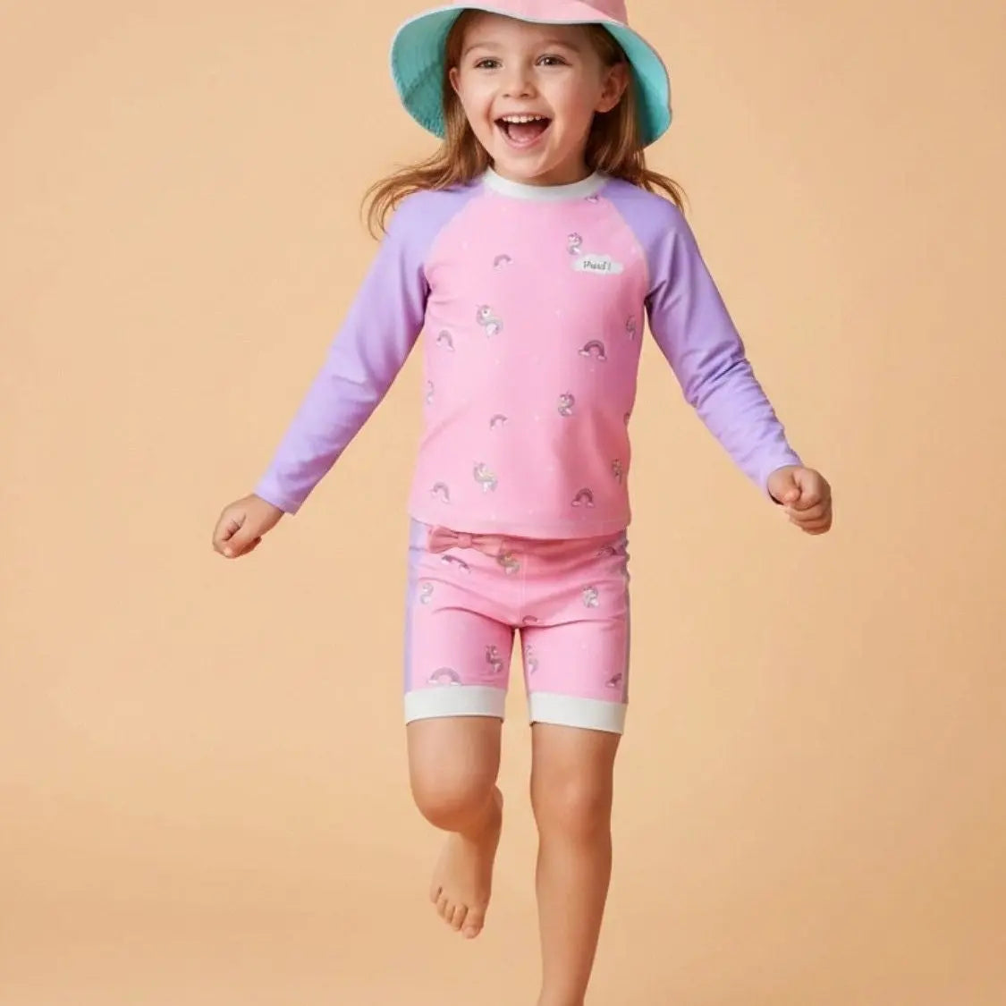Conjunto infantil Anti-UV niña : Divine Plouf