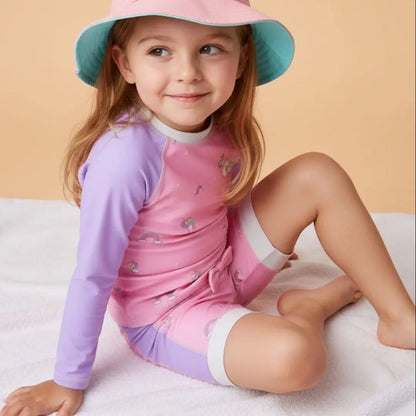 Conjunto infantil Anti-UV niña : Divine Plouf