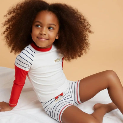 Ensemble enfant Anti-UV fille : Marinette Plouf