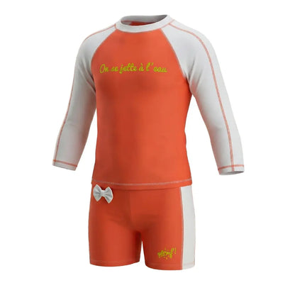 Ensemble enfant Anti-UV fille : Sunny Plouf