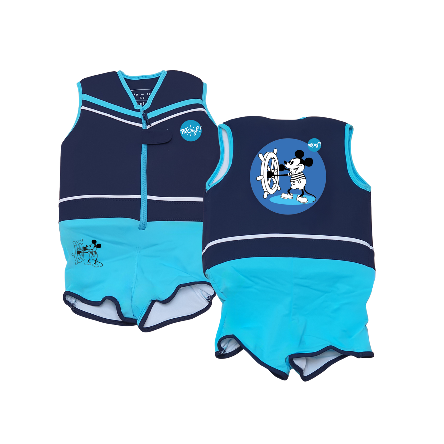 Maillot de bain flottant garçon : Funny Plouf