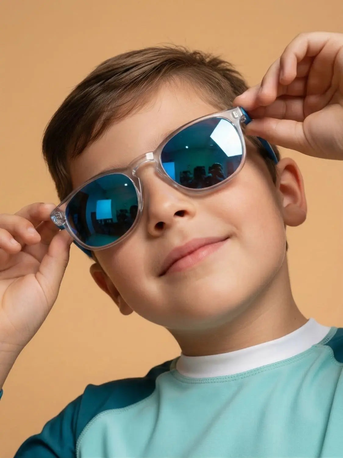 Lunettes de soleil enfant transparentes Plouf!