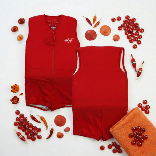 Maillot de bain flottant enfant : Flamme Plouf
