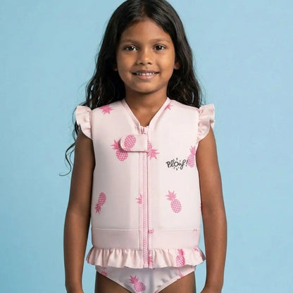 Maillot de bain flottant fille : Ananas girl Plouf