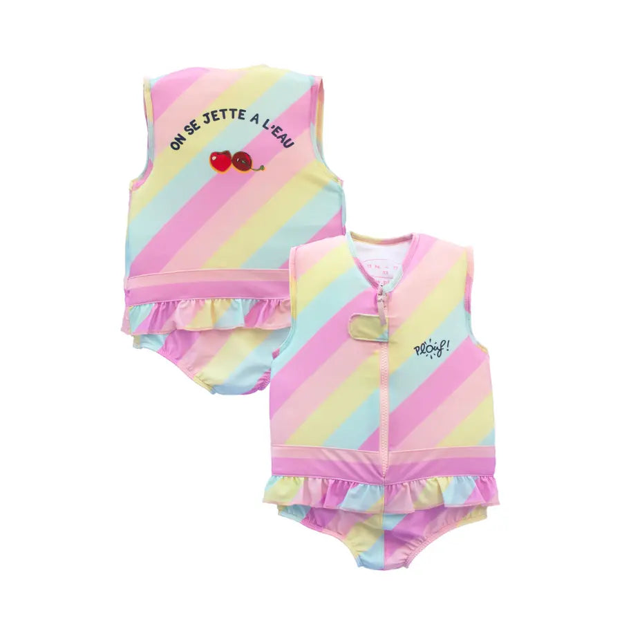 Maillot de bain flottant fille : Arty Plouf