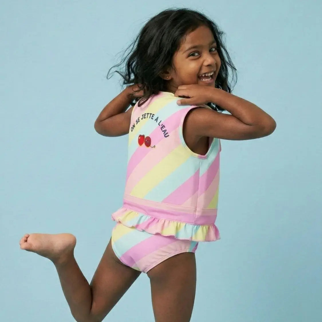 Maillot de bain flottant fille : Arty Plouf