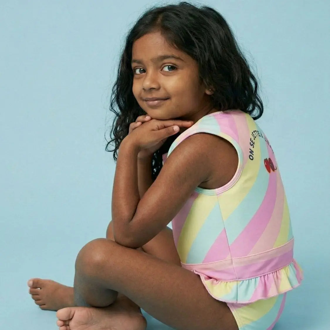 Maillot de bain flottant fille : Arty Plouf