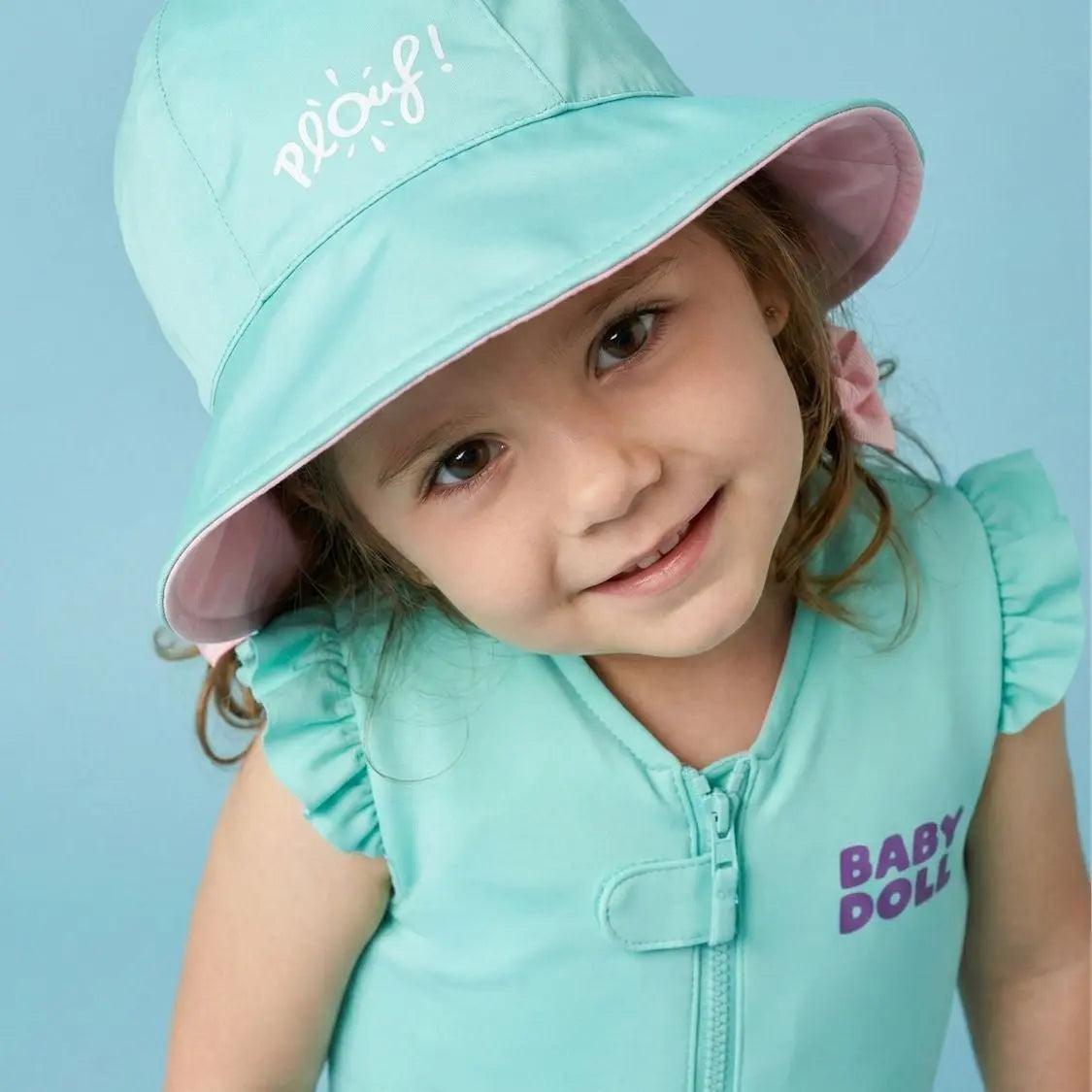 Maillot de bain flottant fille : Baby doll Plouf