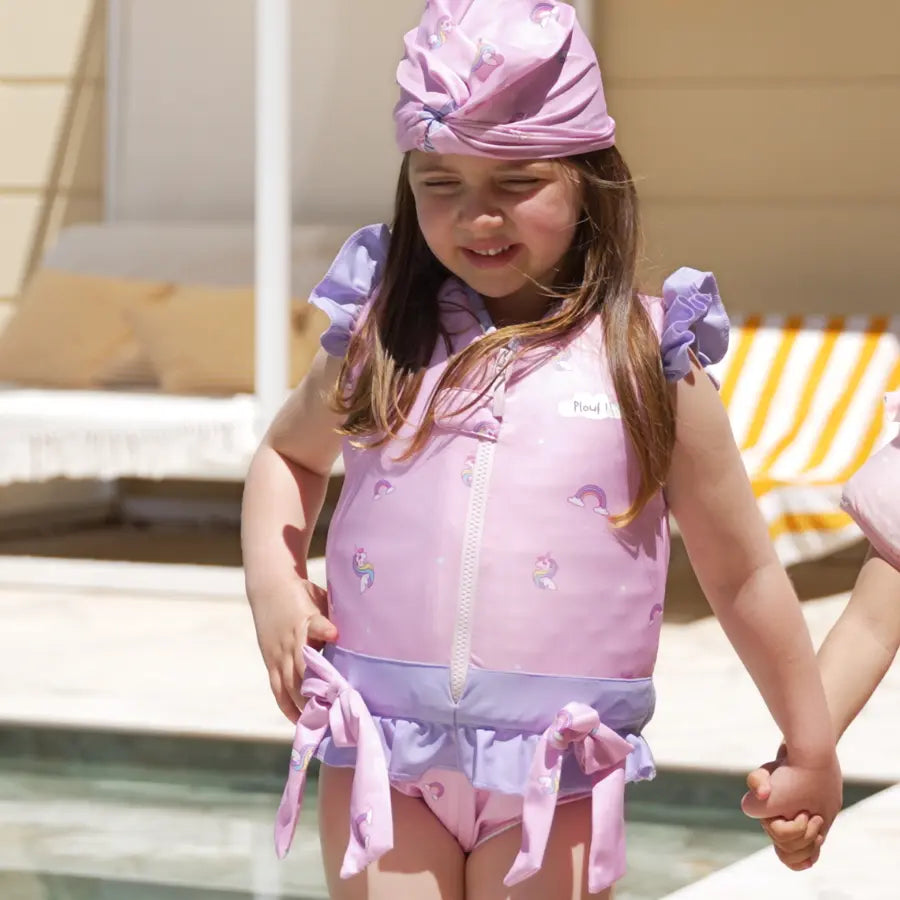 Maillot de bain flottant fille : Celeste Plouf