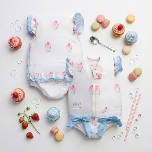 Maillot de bain flottant fille : Charlotte Plouf
