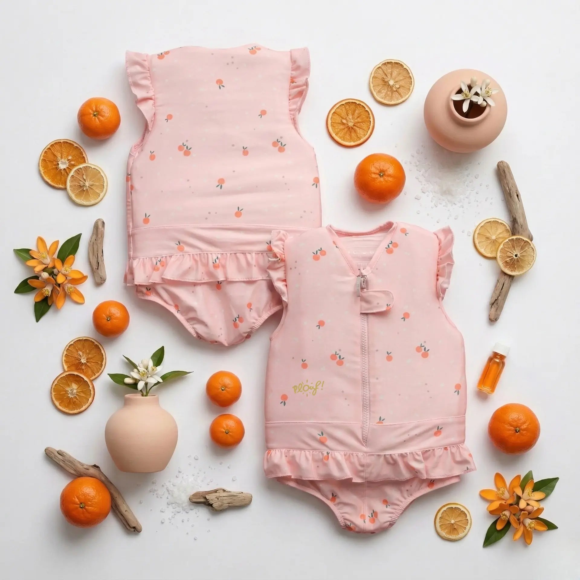 Maillot de bain flottant fille : Clémentine Plouf