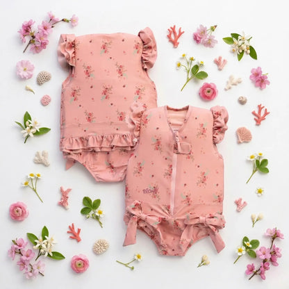 Maillot de bain flottant fille : Fleurette Plouf