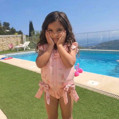 Maillot de bain flottant fille : Fleurette Plouf