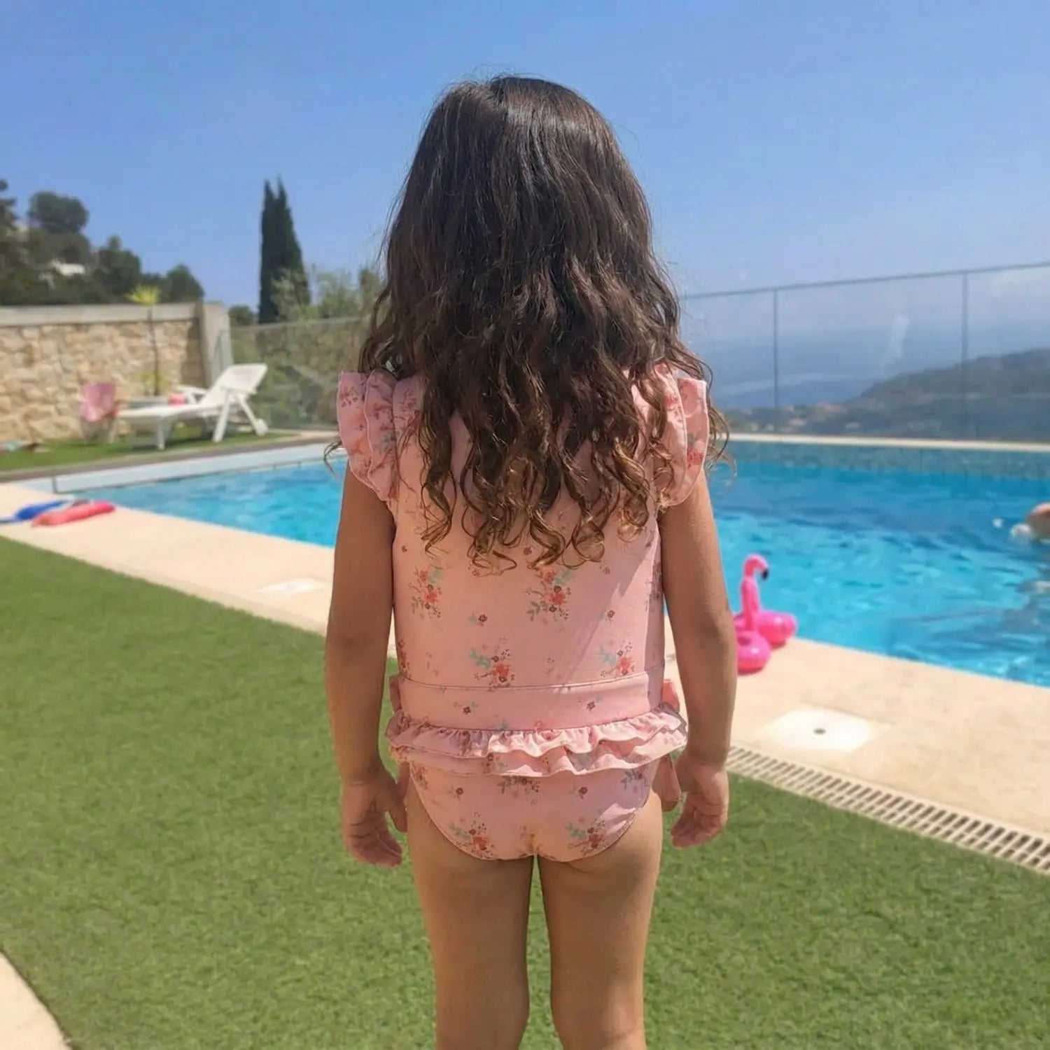 Maillot de bain flottant fille : Fleurette Plouf
