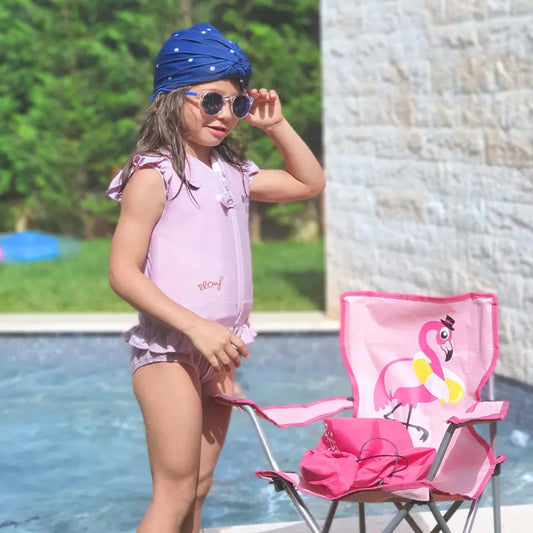 Maillot de bain flottant fille : Hippocampe Plouf