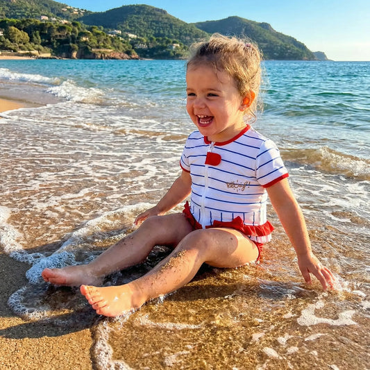 Maillot de bain flottant fille : Marinette Plouf