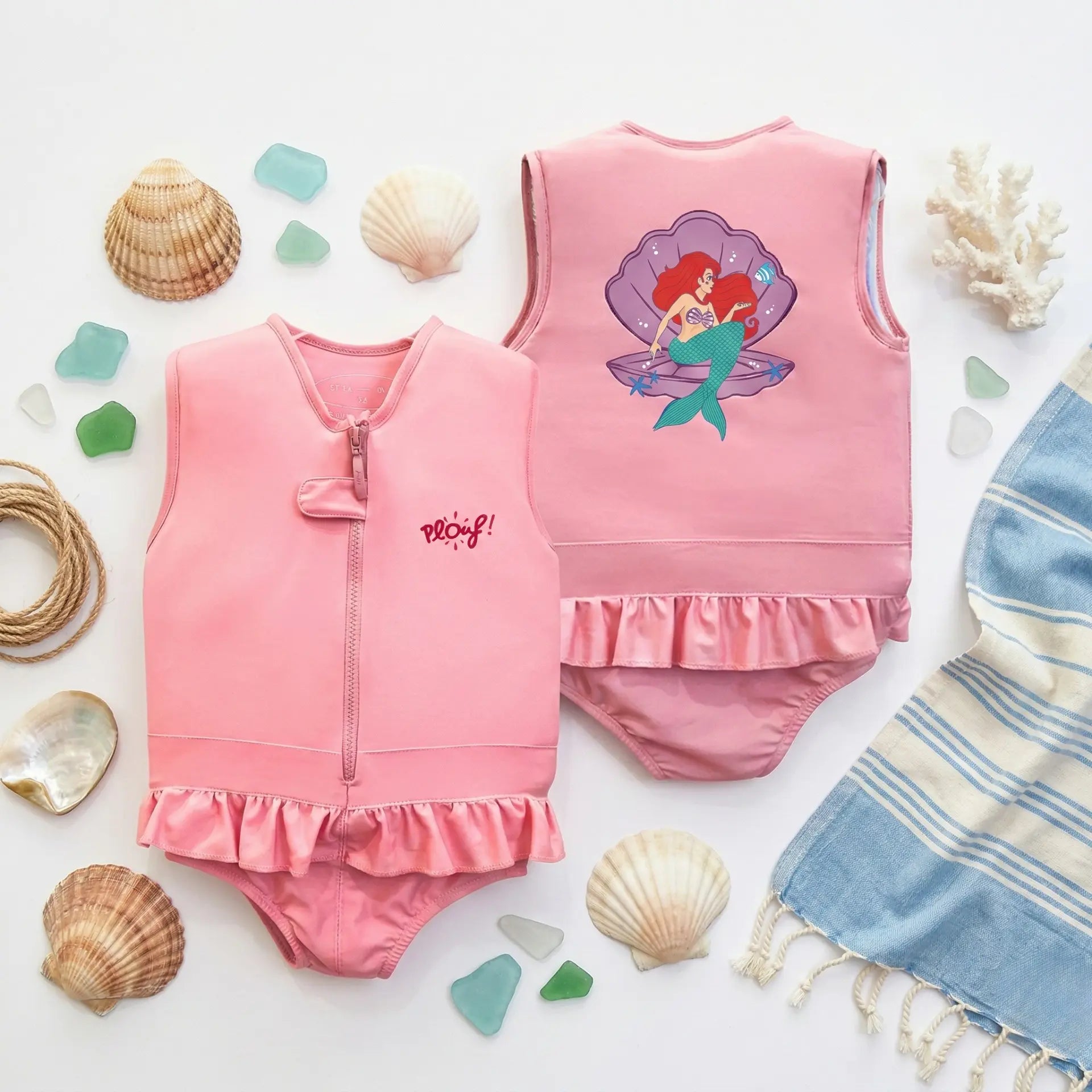 Maillot de bain flottant fille : Mermaid Plouf