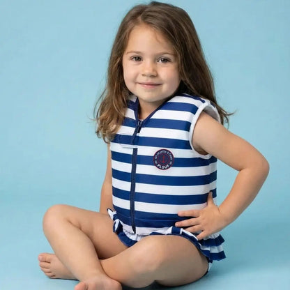 Schwimmender Badeanzug für Mädchen : Mila Plouf
