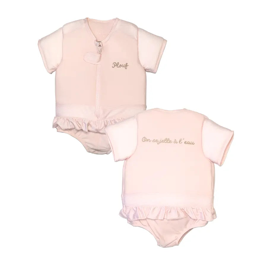 Plouf! Costume Galleggiante Per Bambina - Modello Clémentine. Impara A Nuotare In Sicurezza E Divertimento!