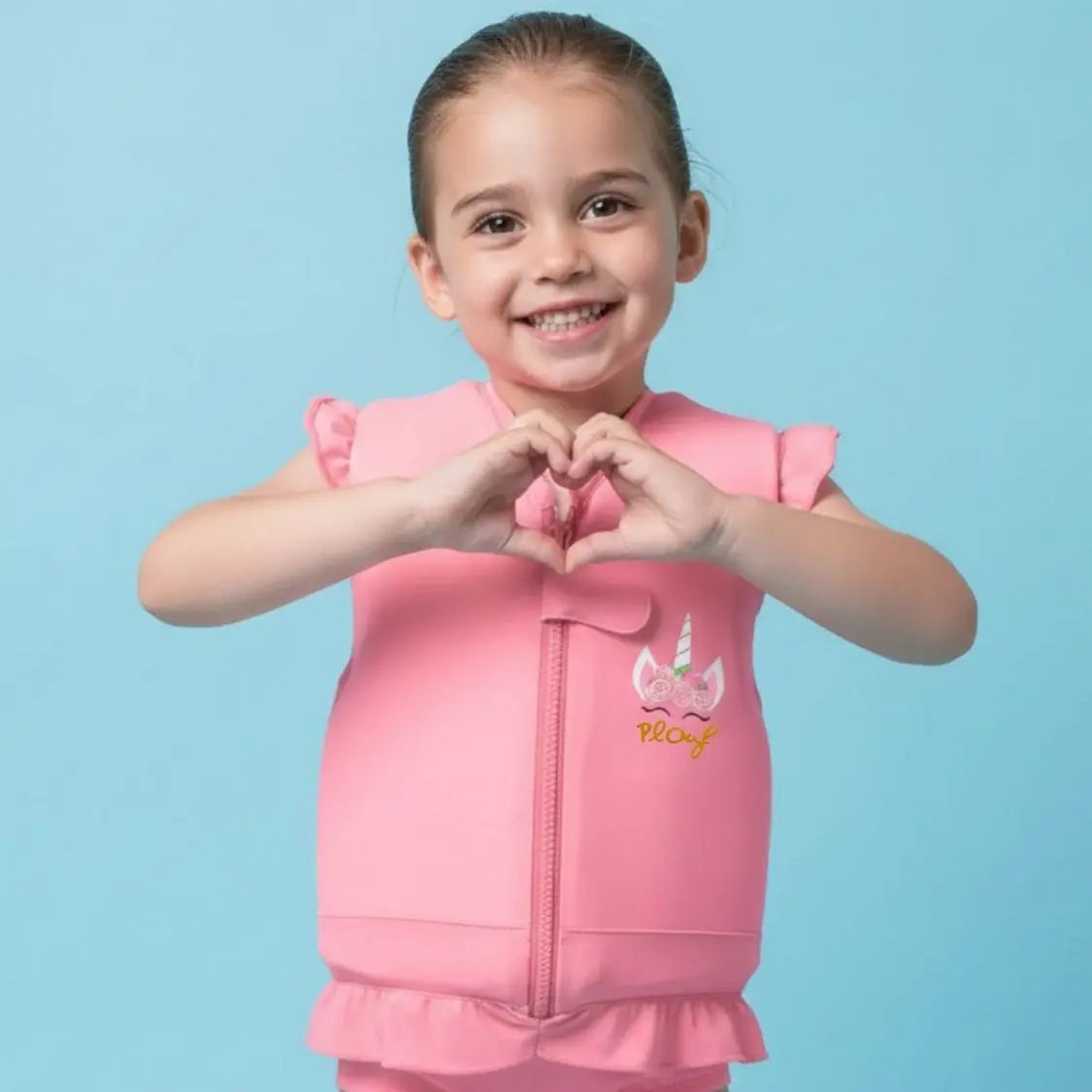 Maillot de bain flottant fille : Rosy Plouf