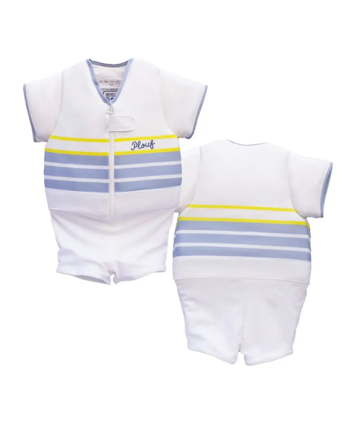 Maillot de bain flottant garçon : Corsaire Plouf