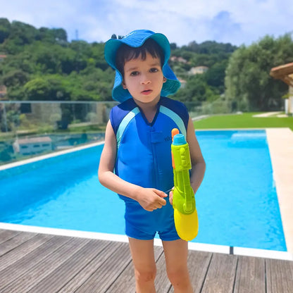 Maillot de bain flottant garçon : Florent Plouf