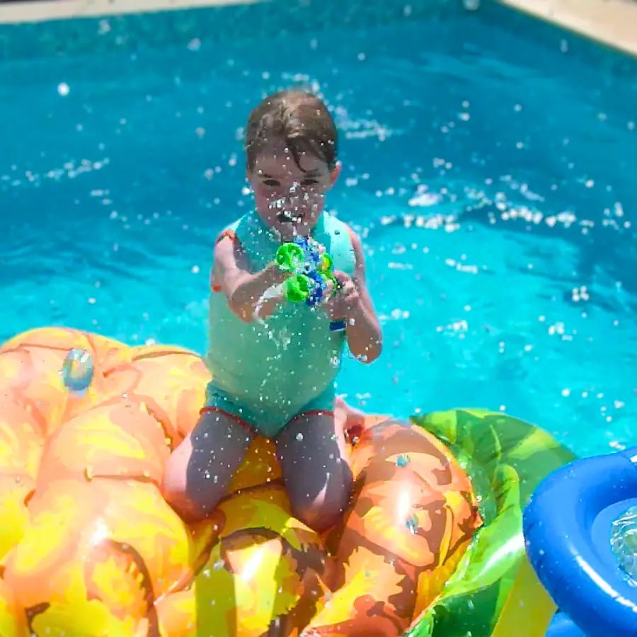 Maillot De Bain Flottant Bébé Une Pièce – Combinaison Natation Avec Flotteurs Amovibles Garçon Fille