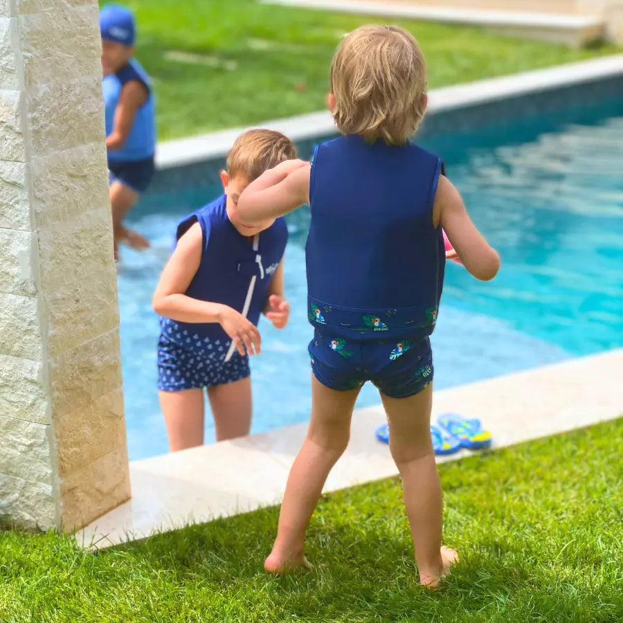 Maillot de bain flottant garçon : Willie (Copie) Plouf