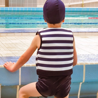 Maillot de bain flottant garçon : Toni Plouf