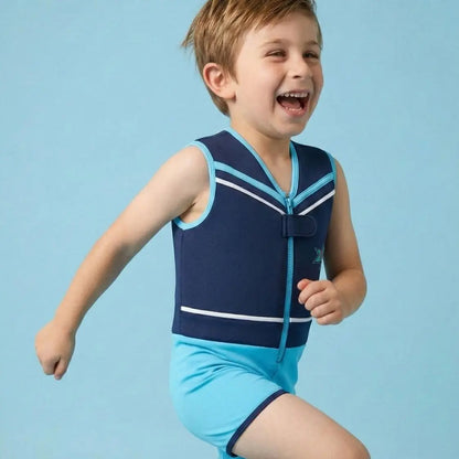 Maillot de bain flottant garçon : Dino Plouf