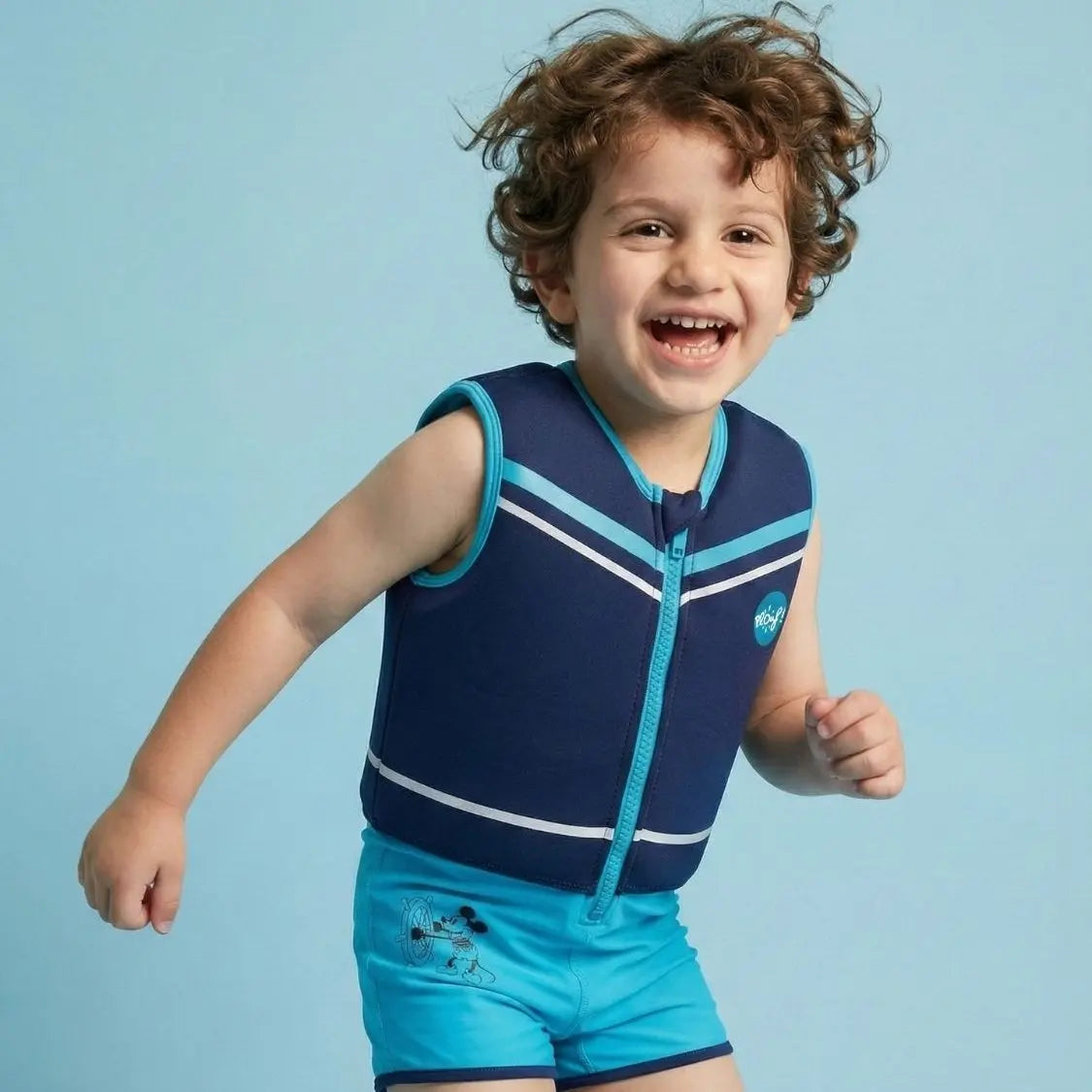 Maillot de bain flottant garçon : Funny Plouf