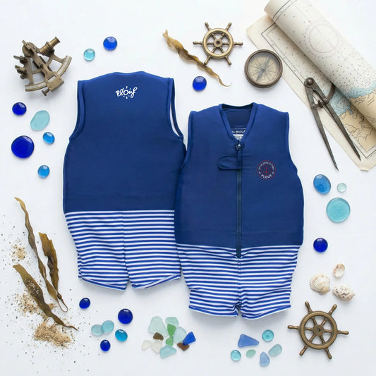 Maillot de bain flottant garçon : Teilo Plouf