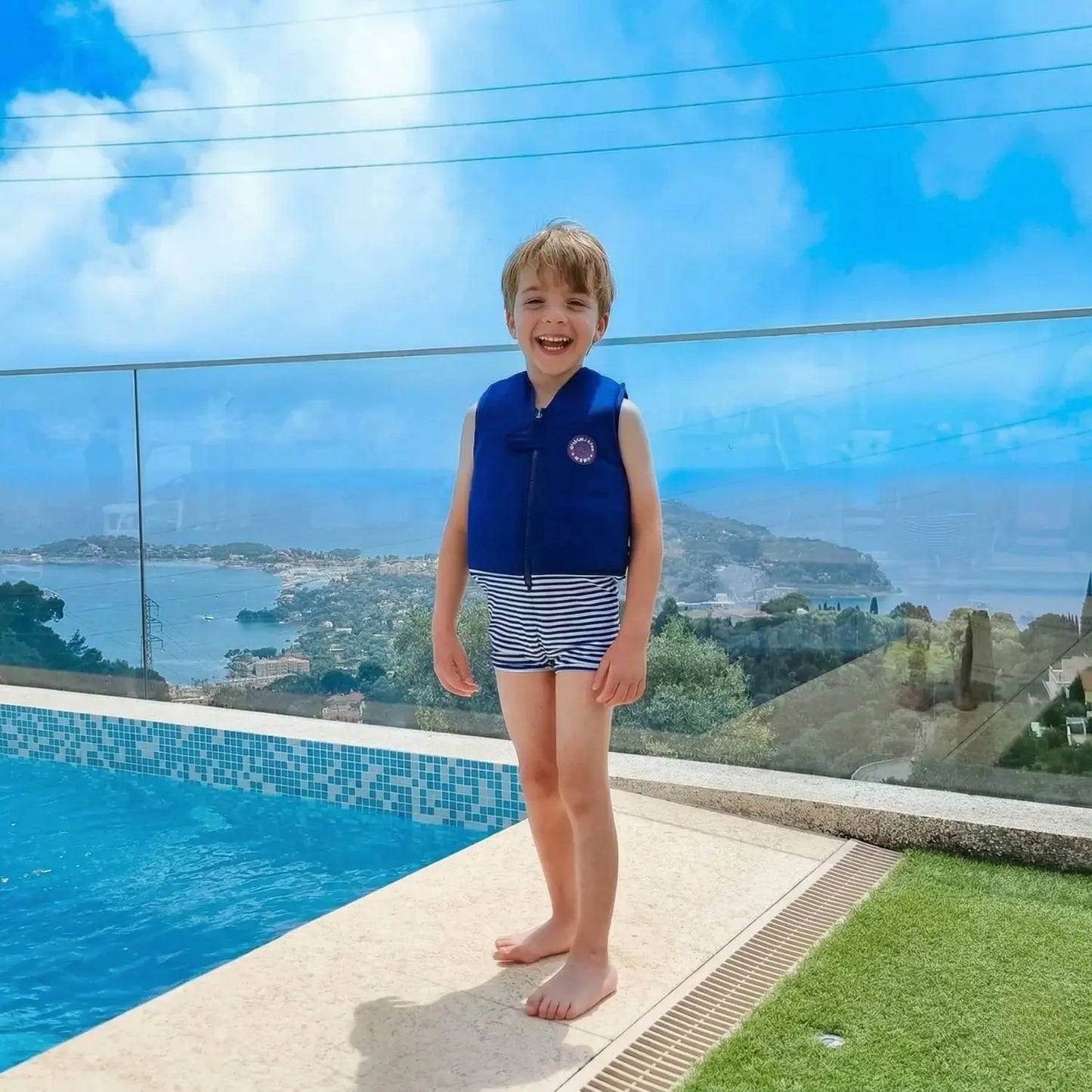 Schwimmender Badeanzug für Jungen : Teilo Plouf