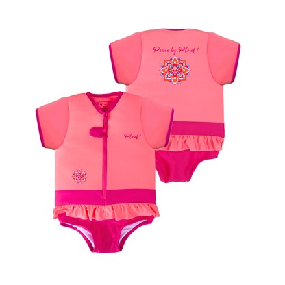 Maillot de bain flottant fille : Peace Plouf