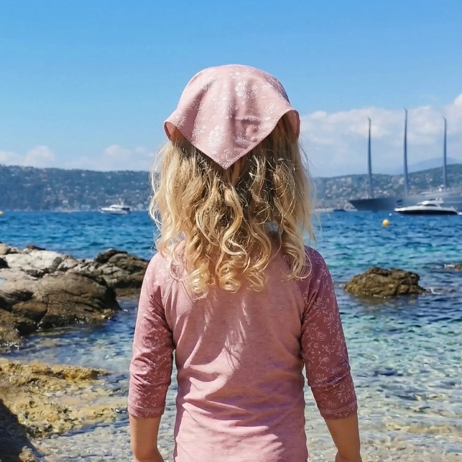 Camiseta anti-UV de manga larga niña : Lily Plouf