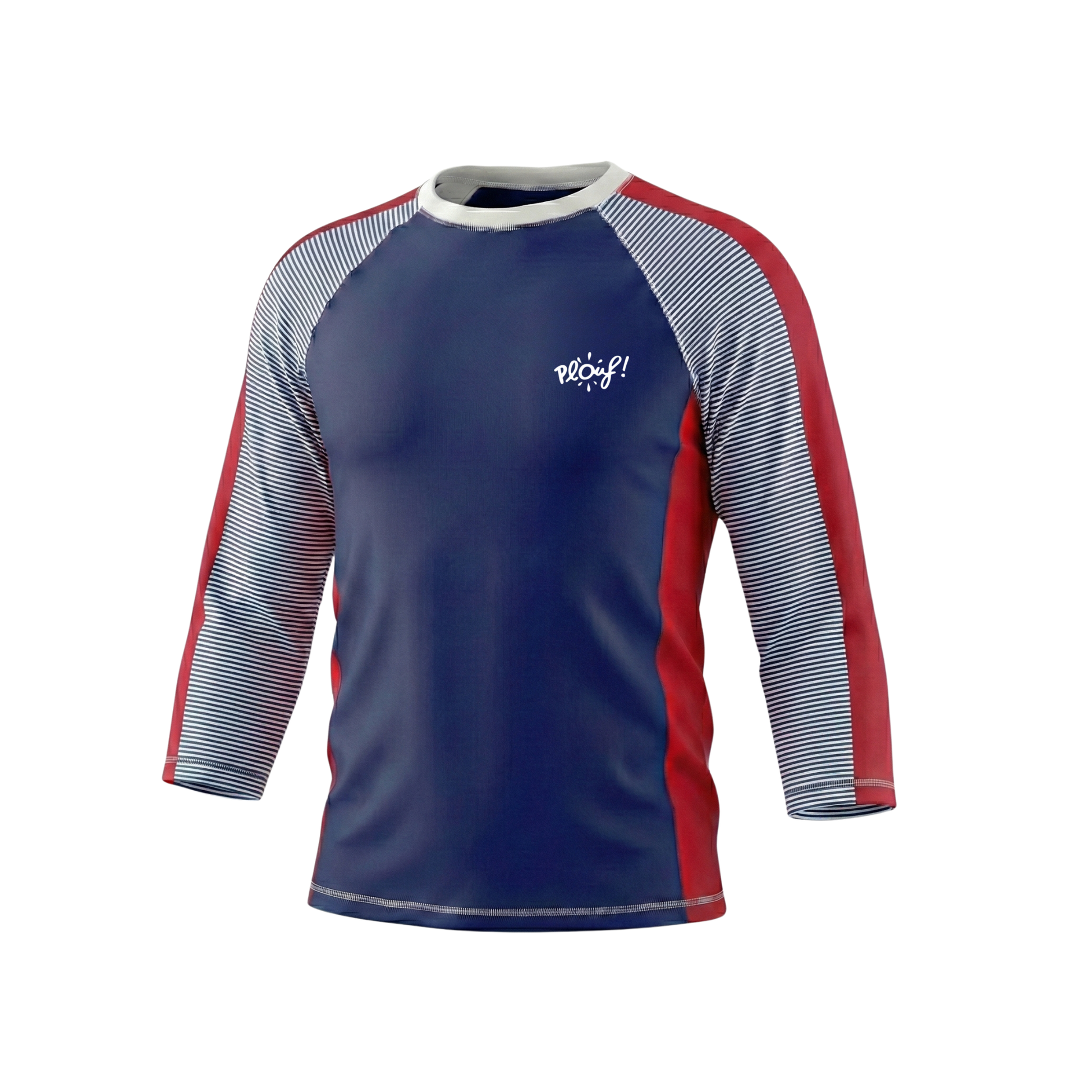Long-sleeved UV-protection T-shirt for boys: Regate Plouf