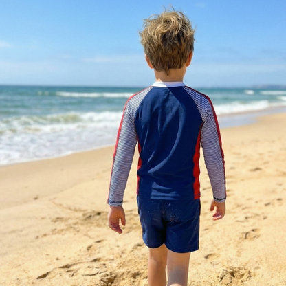 Long sleeve UV protection t-shirt for boys: Regatta Plouf